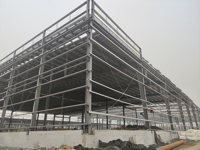 建阳钢结构厂房网架工程